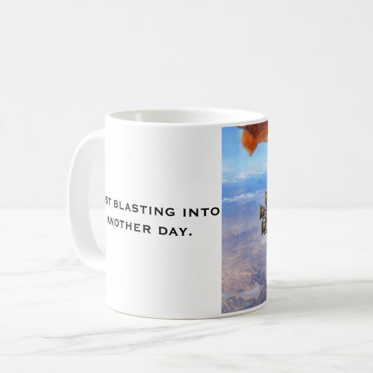 Mug Machine de vol de Steampunk (Devant gauche)