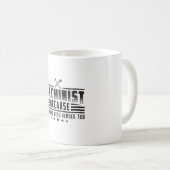 Mug Machine Machiniste CNC Machiniste Funny Idée cadea (Devant droit)