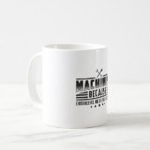 Mug Machine Machiniste CNC Machiniste Funny Idée cadea (Devant gauche)