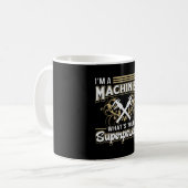 Mug Machine mécanique CNC Machine Superpower Cadeau (Devant gauche)
