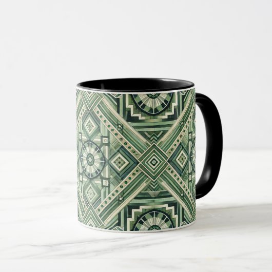 Mug Machine Verte (Devant droit)