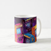 Mug Machines de divertissement rétro (Devant droit)
