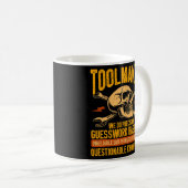 Mug Machining Machinist Precision Guesswork Toolmaker (Devant droit)