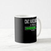 Mug Machiniste CNC En Cours Veuillez patienter Chargem (Devant droit)