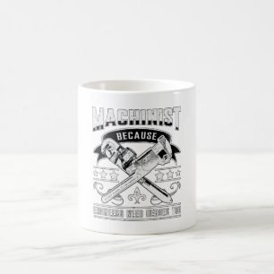 Mug Machiniste CNC Machinist Machine Job Drôle Cadeau