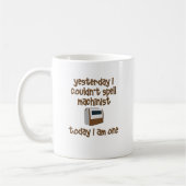 Mug Machiniste d'orthographe (Gauche)