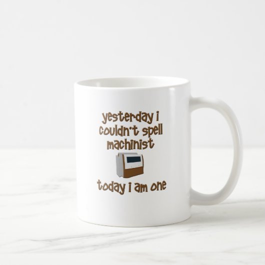 Mug Machiniste d'orthographe (Droite)