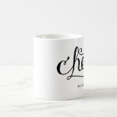 Mug mâchoire calligraphie (Centre)