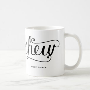 Mug mâchoire calligraphie