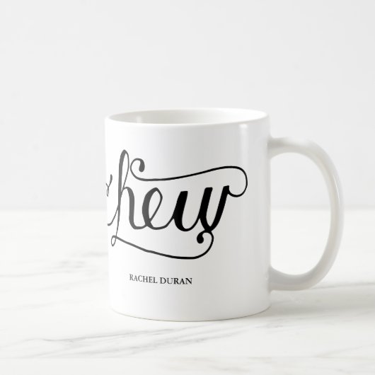 Mug mâchoire calligraphie (Droite)