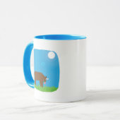 Mug Mâchons un peu cette idée, drôle de taureau (Devant gauche)