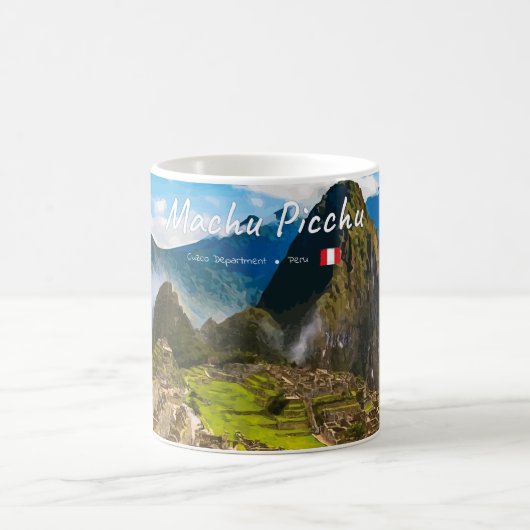Mug Machu Picchu, Pérou - Ruines de la Citadelle inca (Centre)