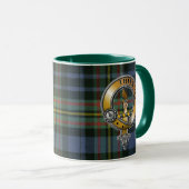 Mug MacLellan Tartan & Badge (Devant droit)
