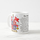 Mug MacLeod, l'origine, la signification et la crête (Devant gauche)