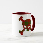 Mug MacNab Tartan Skull No Banner (Devant droit)