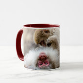 Mug Macque Monkey, Profiter de la bonne vie (Devant gauche)