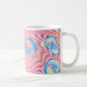 Mug MACRAME'- Image Abstraite colorée de l'art fractal