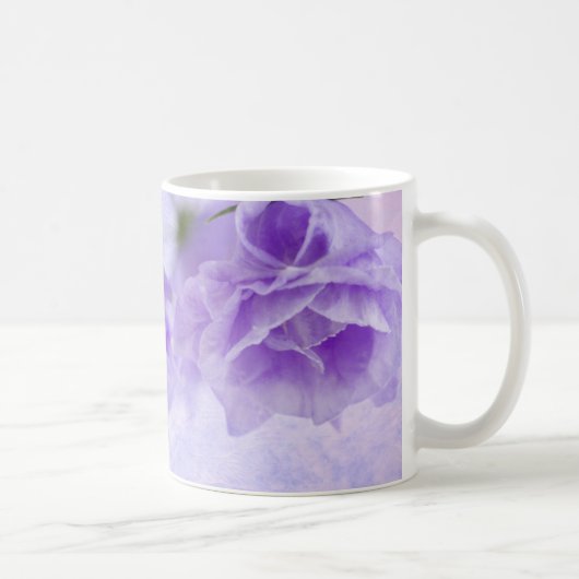 Mug Macro Fleurs Campanella Violet (Droite)