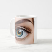 Mug Macro oeil femelle (Devant gauche)