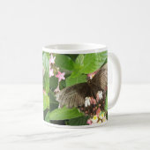 Mug Macro-papillon Scarlet (Devant droit)