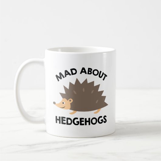 Mug Mad à propos des hérissons (Gauche)