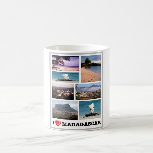 Mug Madagascar - I Love - (Centre)