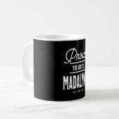 Mug Madalynn Nom personnalisé Cadeau Anniversaire (Devant gauche)