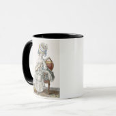 Mug Madame dans une robe de taffetas de tir équilibrée (Devant gauche)