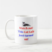 Mug Madame de 60 chats (Gauche)