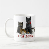 Mug Madame de chat (Gauche)
