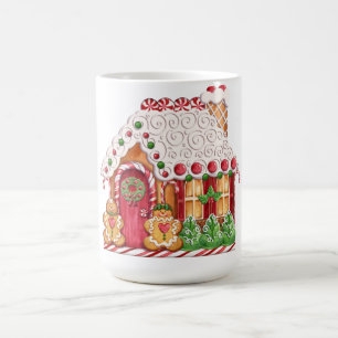 Mug Madame de pain d'épice de bonhomme en pain d'épice