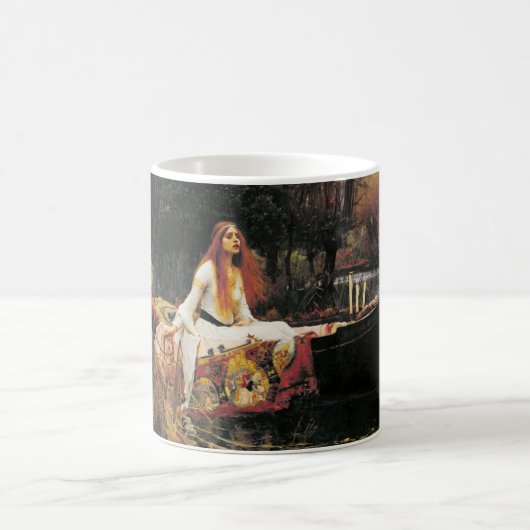 Mug Madame de Shalott par John William Waterhouse (Centre)