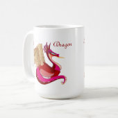 Mug Madame Dragon Design (Devant gauche)