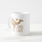 Mug Madame folle de chameau (Devant gauche)