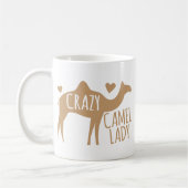 Mug Madame folle de chameau (Gauche)