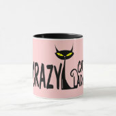 Mug Madame folle de chat (Centre)