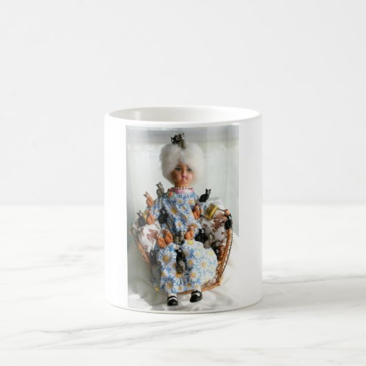 Mug Madame folle de chat (Centre)