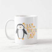 Mug Madame folle de pingouin (Gauche)