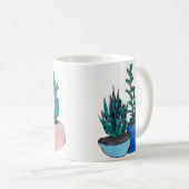 Mug Madame folle de plante (Devant droit)