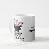 Mug Madame folle de porc (Devant gauche)
