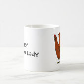 Mug Madame folle de poulet (Centre)