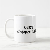 Mug Madame folle de poulet (Gauche)