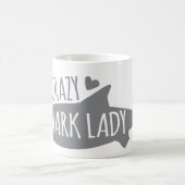 Mug Madame folle de requin (Centre)