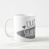 Mug Madame folle de requin (Gauche)