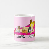 Mug Madame folle humeur de chat (Centre)