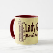 Mug Madame Golfers (Devant gauche)