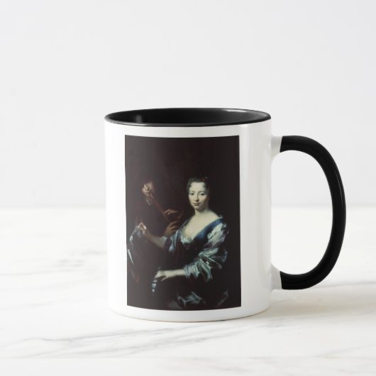 Mug Madame jouant une épinette et un flûtiste (Droite)