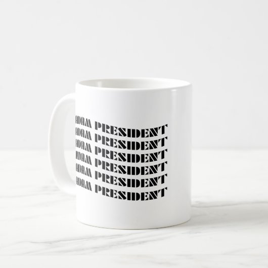 Mug Madame la Présidente (Devant gauche)