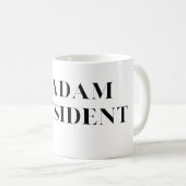 Mug Madame la Présidente Casquette électorale (Devant droit)