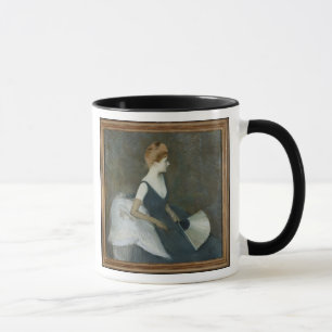 Mug Madame Marthe Le Tellier Sitting sur un sofa